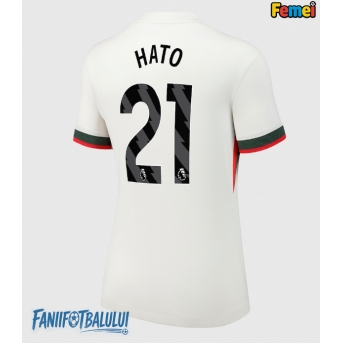 Chelsea Jorrel Hato #21 Tricou Fotbal Replică 2025-26 Femei Deplasare